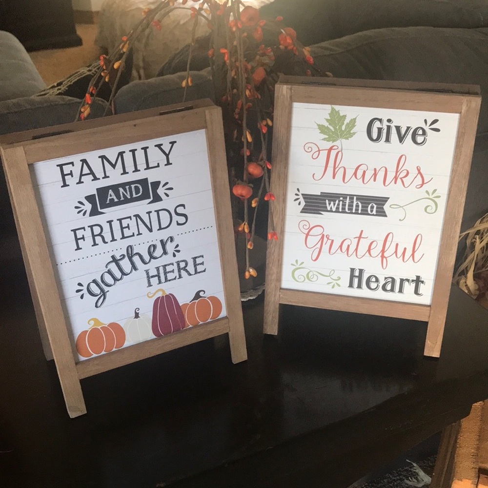 Harvest Easel Decoration